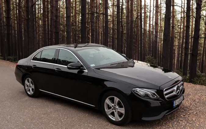 mercedes benz klasa e białystok Mercedes-Benz Klasa E cena 109000 przebieg: 149273, rok produkcji 2018 z Białystok